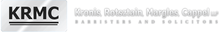 Kronis, Rotsztain, Margles, Cappel LLP | Barristers and Solicitors